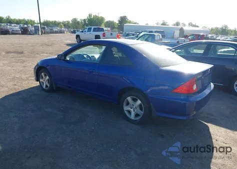 2005 Honda Civic Ex from USA, damaged, VIN 1HGEM22045L034470